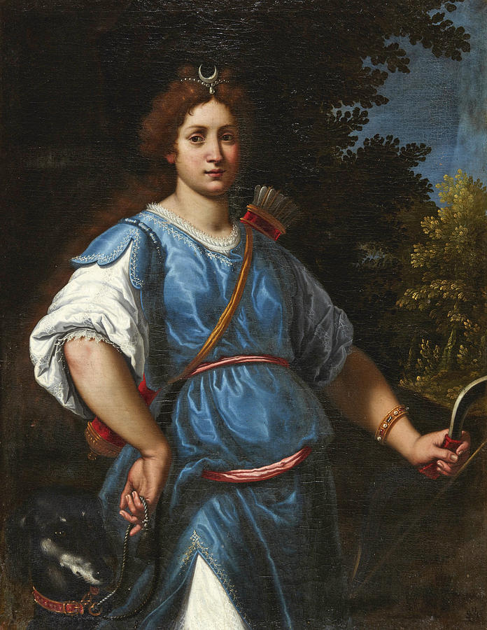 Diana the Huntress Painting by Matteo Rosselli