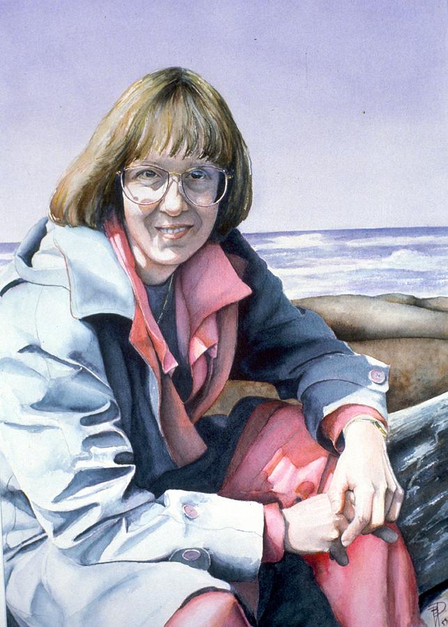 Diane Painting by Barbara Pease