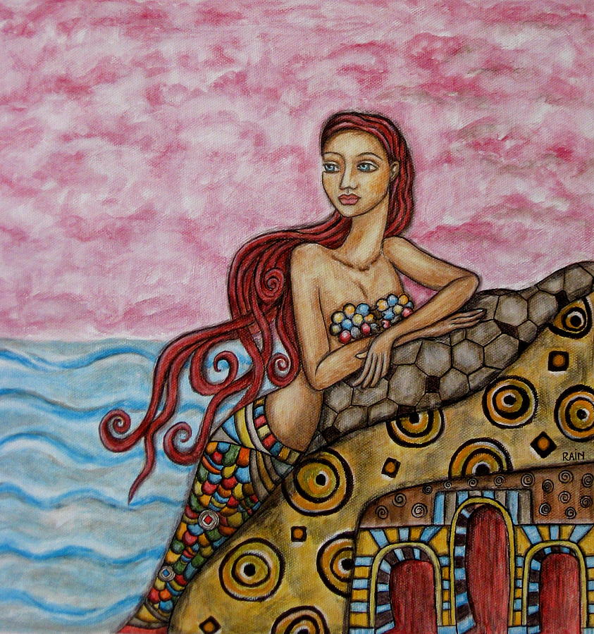 Diantha Painting by Rain Ririn