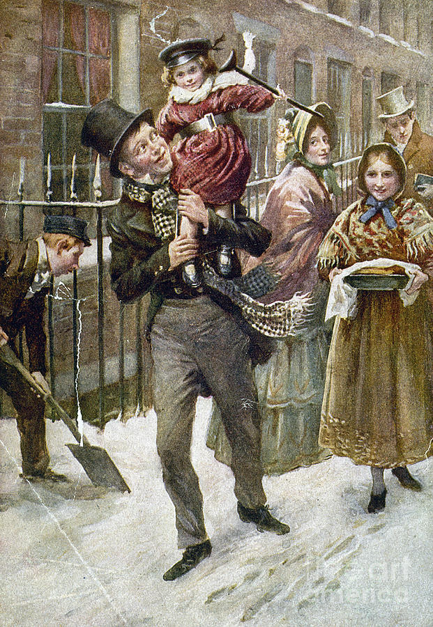 Dickens: A Christmas Carol Painting by Granger