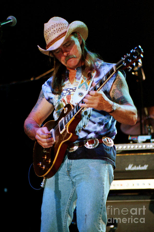 Dickey Betts - Allman Brothers 19 Photograph by Vintage Rock Photos ...
