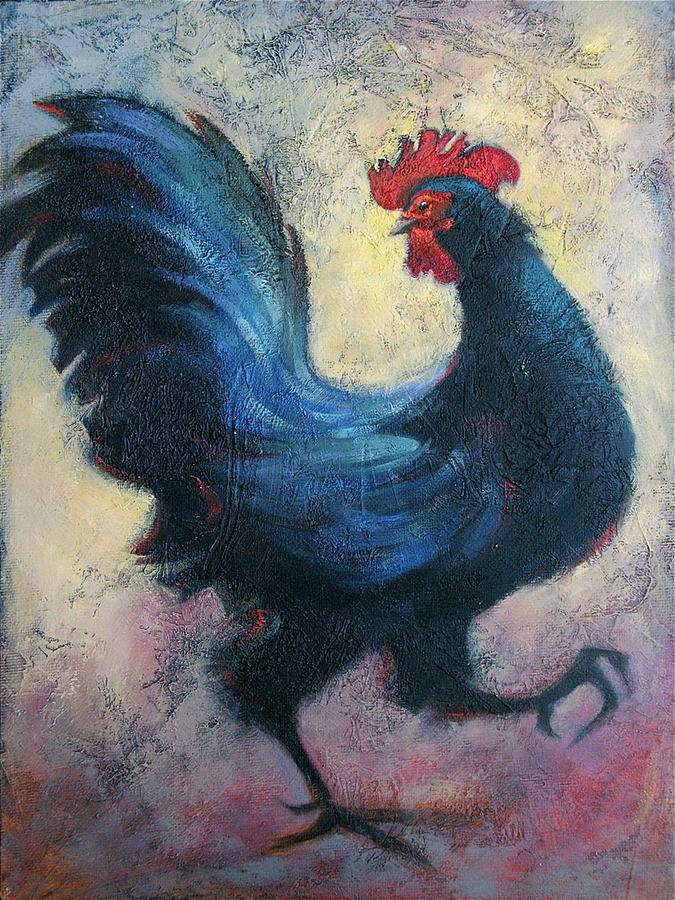 Colorful Painting - Did I Just Run A Red Light by Roberta Smith Colorful Painting - Did I Just Run A Red Light by Roberta Smith