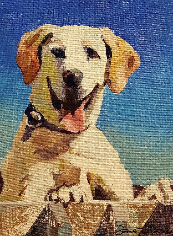 Did Someone Say Treat? Painting by Jessica Anne Thomas