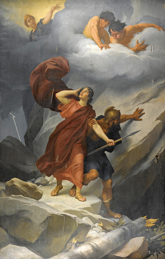 Dido and Aeneas Painting by Andreas Groll