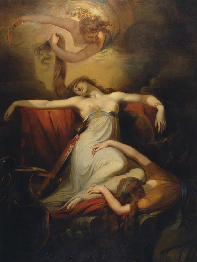 Dido  #2 Painting by Henry Fuseli