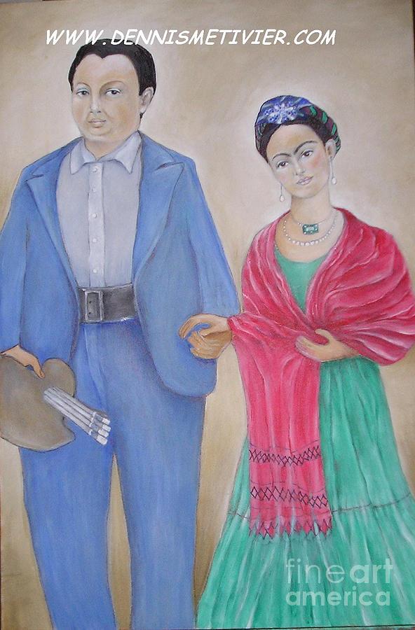 Diego and Frida Painting by Dennis Metivier - Fine Art America