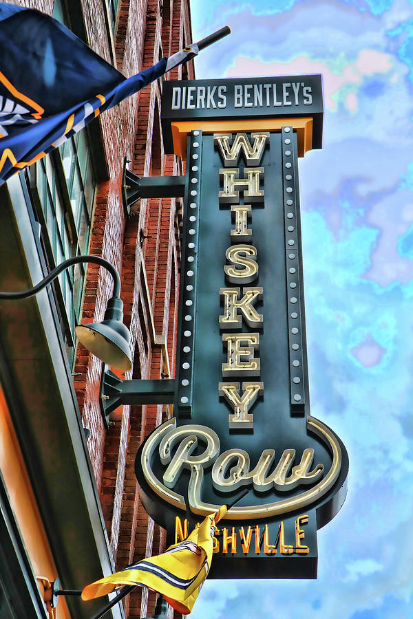 Dierks Bentleys Whiskey Row - Memphis Photograph