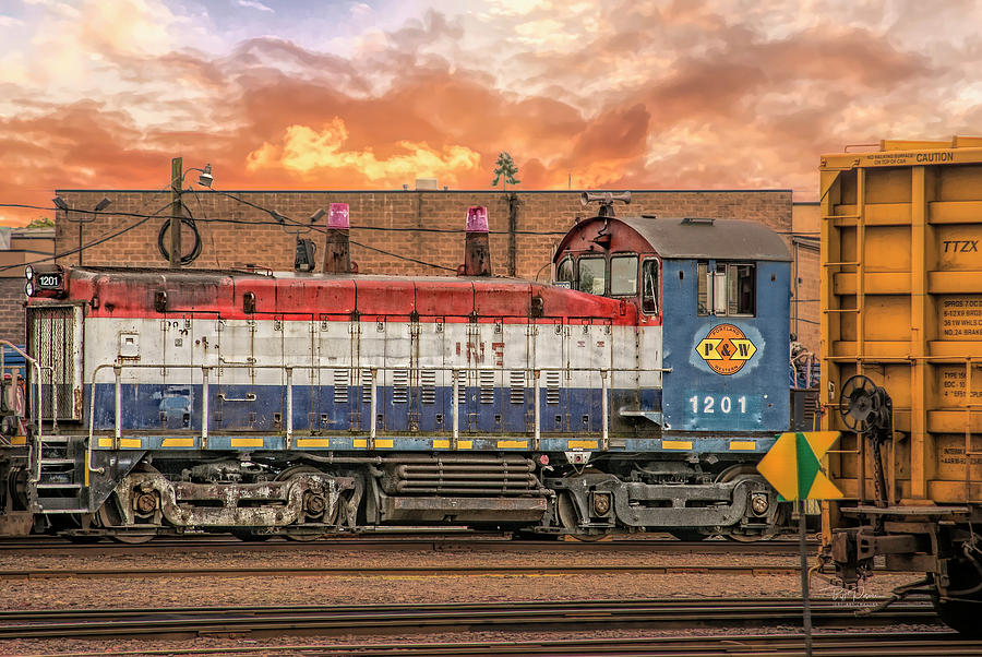 Diesel Train Engine Photograph by Bill Posner
