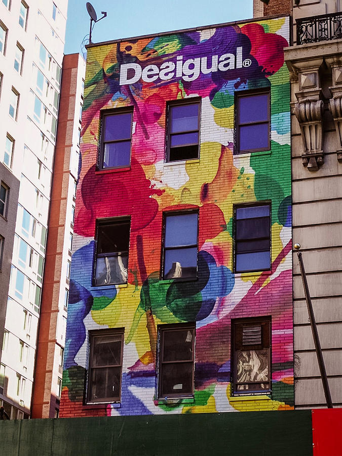 diEyeSpyArtNYC Midtown Stroll 8095 Photograph by DiDesigns Graphics