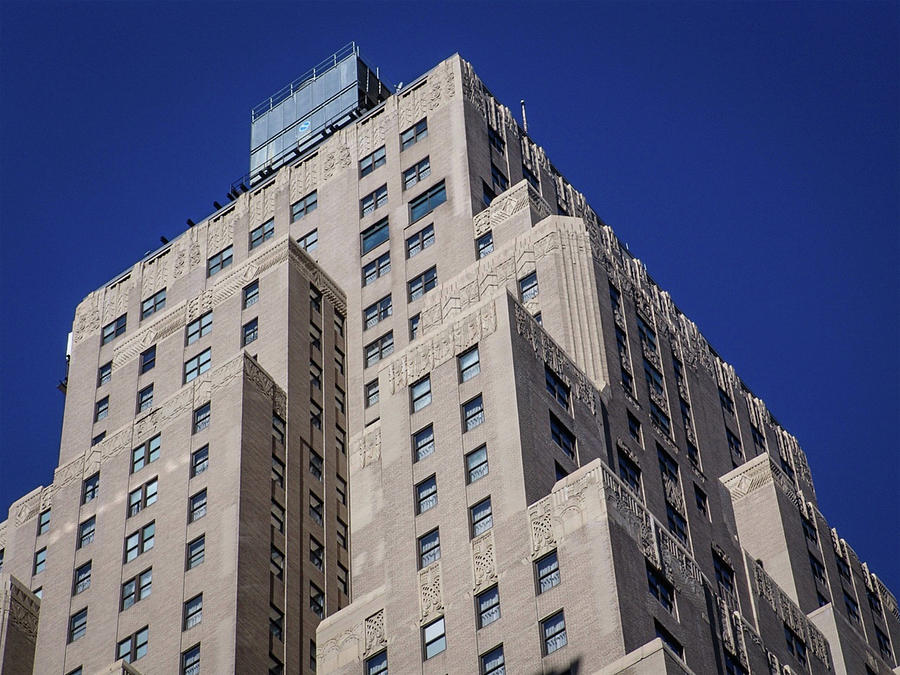 diEyeSpyArtNYC Midtown Stroll Wyndham New Yorker Hotel Photograph by DiDesigns Graphics