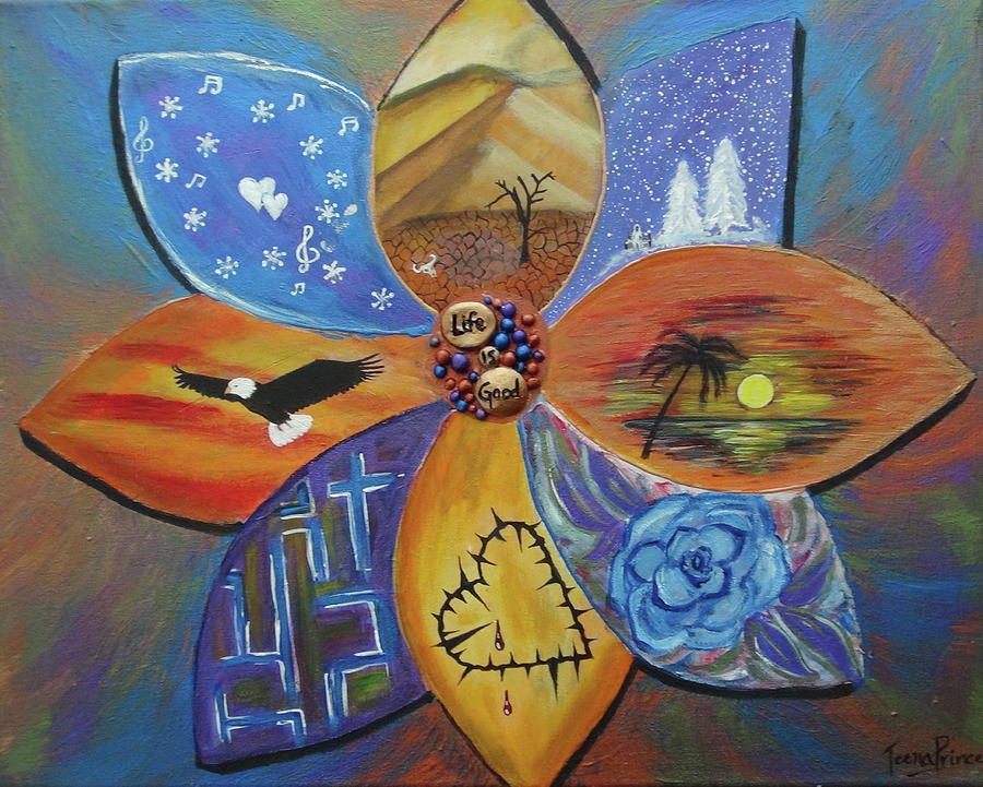 Different Seasons Of Life Painting by Teena Prince