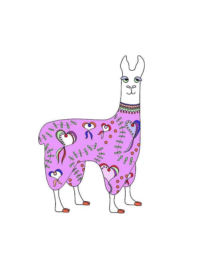 lavender scented llama