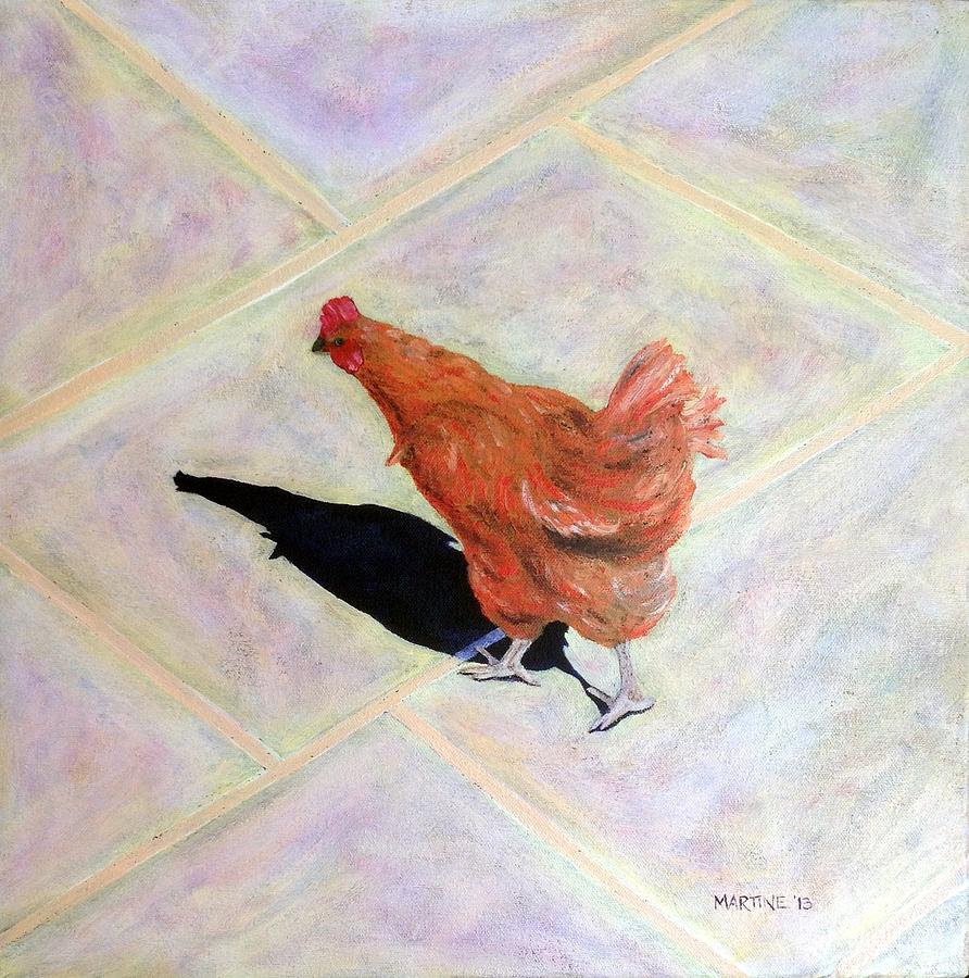 Diggle Hen Painting