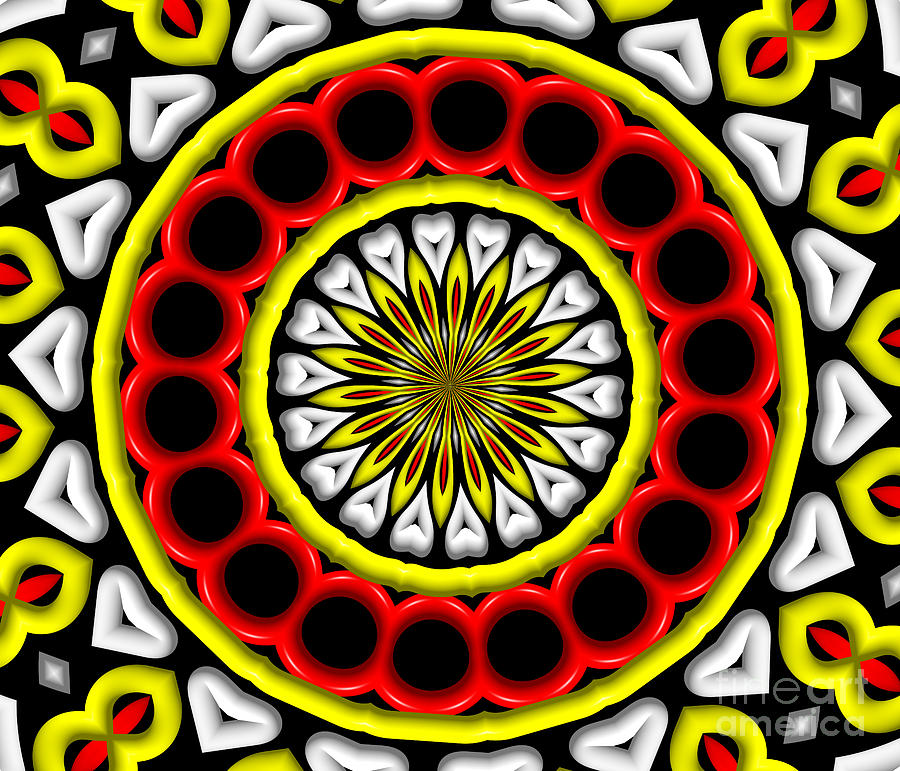 Digital Art Kaleidoscope 1 Digital Art by Rose Santuci-Sofranko