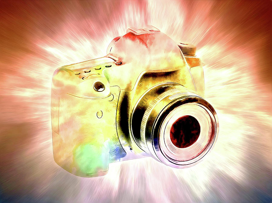 Digital Camera Obsessed Photograph by Athena Mckinzie