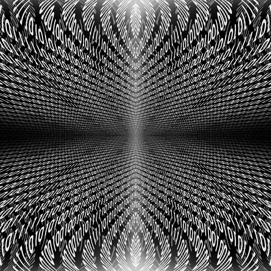 Digital Divide Vortex Digital Art by Gordon Dean II