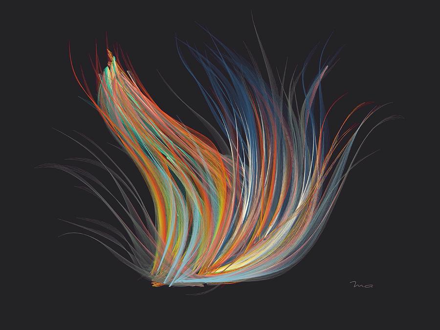 Digital Flow Painting by Mark Taylor