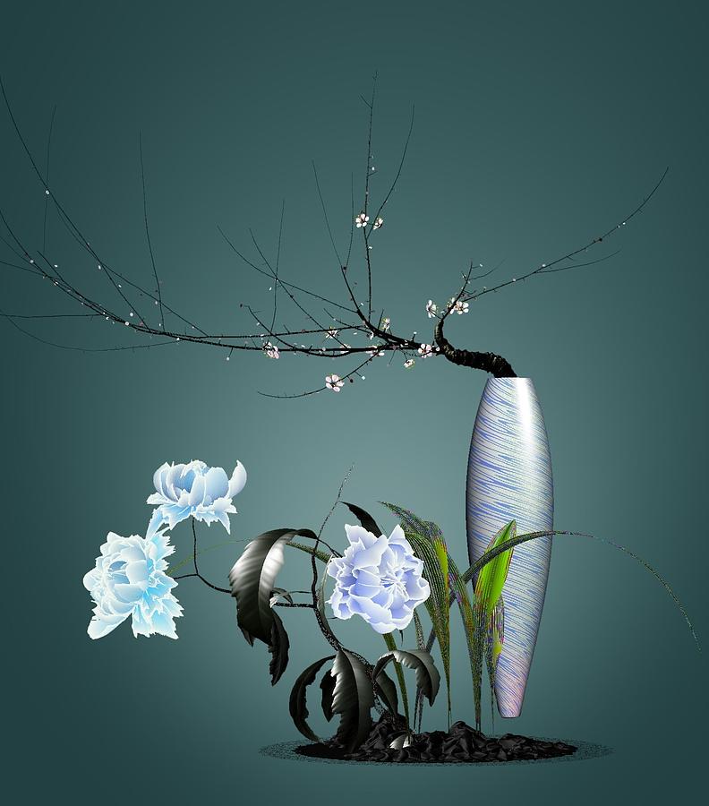 Digital Flower Arrangement 0204 Digital Art