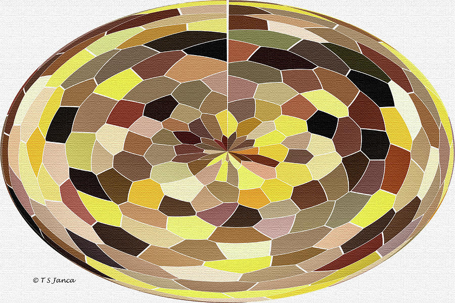 Digital Glass Bowl  Digital Art by Tom Janca
