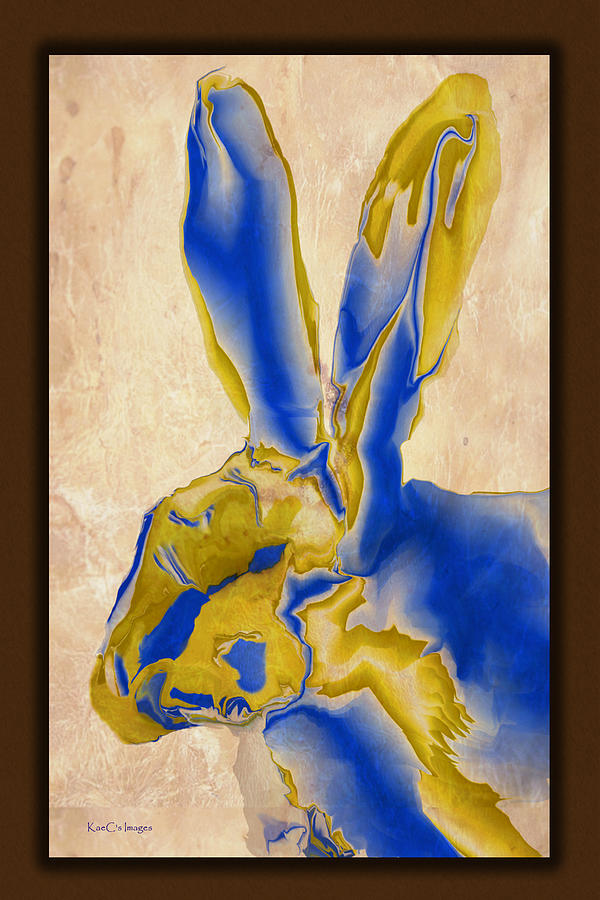 Montana Hare Digital Art by Kae Cheatham