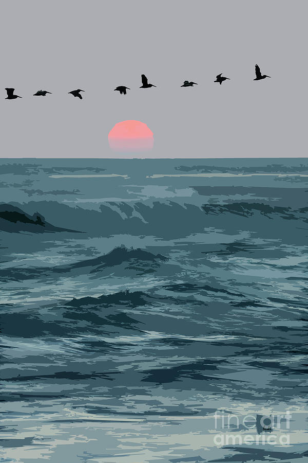 Sun Digital Art - Digital Illustration by Sharon Foelz Sun Digital Art - Digital Illustration by Sharon Foelz