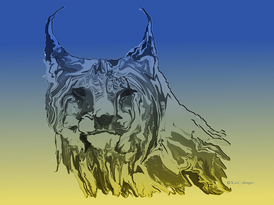 Montana Lynx 2 Digital Art by Kae Cheatham