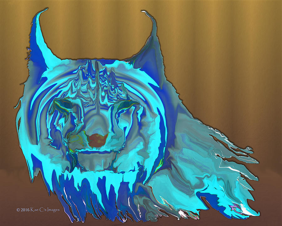 Montana Lynx Digital Art by Kae Cheatham Montana Lynx Digital Art by Kae Cheatham