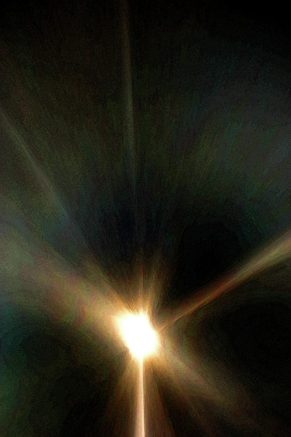 Digital Painting Solar Eclipse 8_21_17 3352 DP_2 Photograph by Steven Ward