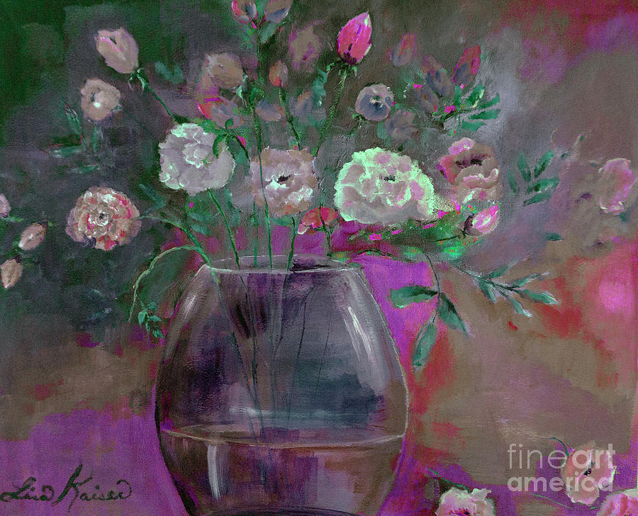 Digital Pop Rose Art Digital Art by Lisa Kaiser