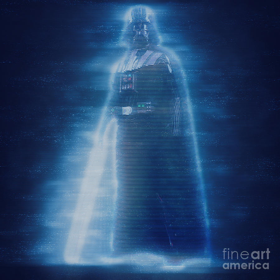 Digitally Enhancement Darth Vader  Photograph by Ilan Rosen