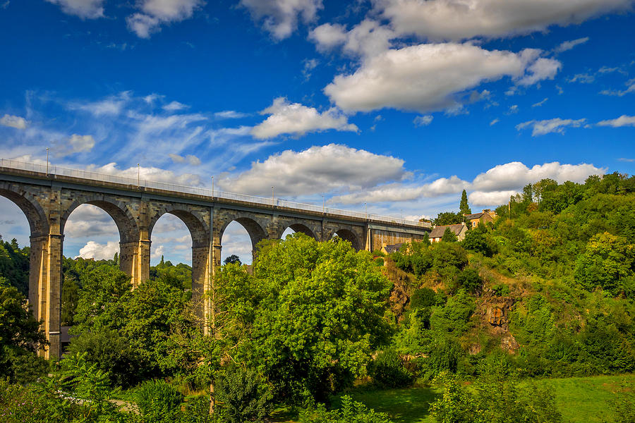 Dinan Viaduct Photograph by Mark Llewellyn