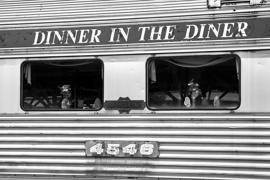Diner Car Windows Photograph by Harold Stinnette