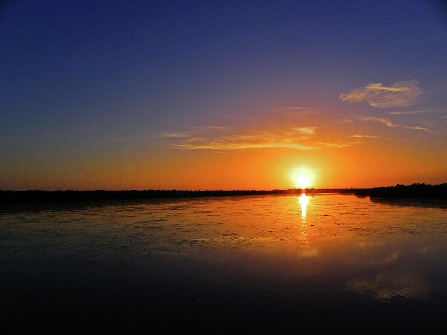 Ding Darling Sunset Photograph by Judy Wanamaker
