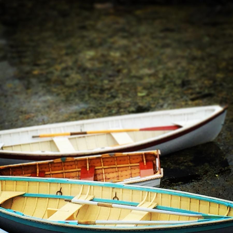 Dinghies for all Digital Art by Olivier Calas