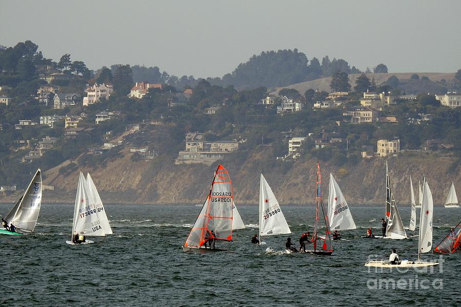Dinghies on the Frisco Bay Photograph by Scott Cameron