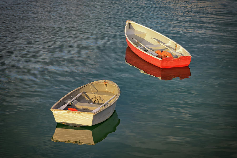 Boat Photograph - Dinghies by Rick Berk