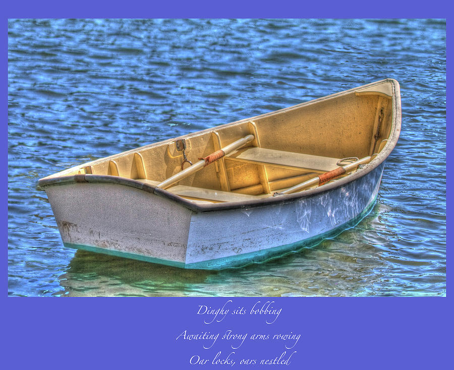 Dinghy Haiku Photograph by Constantine Gregory