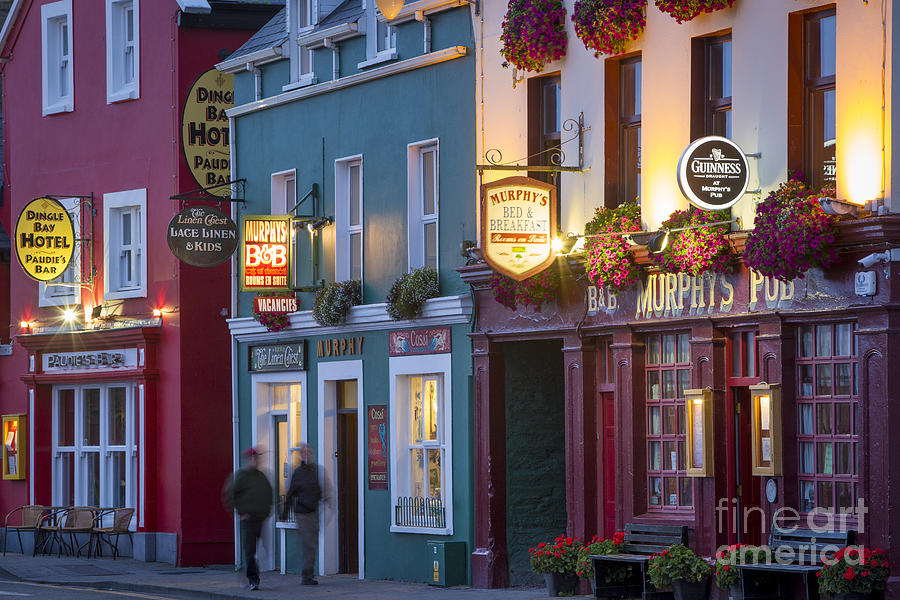 Irish Pubs II - Dingle - Ireland  Photograph by Brian Jannsen