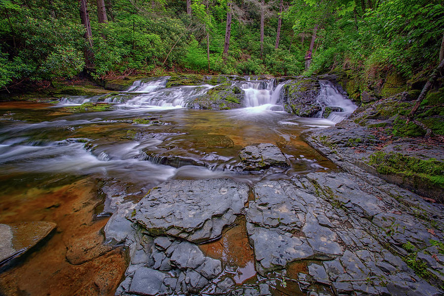 Waterfall Photograph - Dingmans Creek II by Rick Berk
