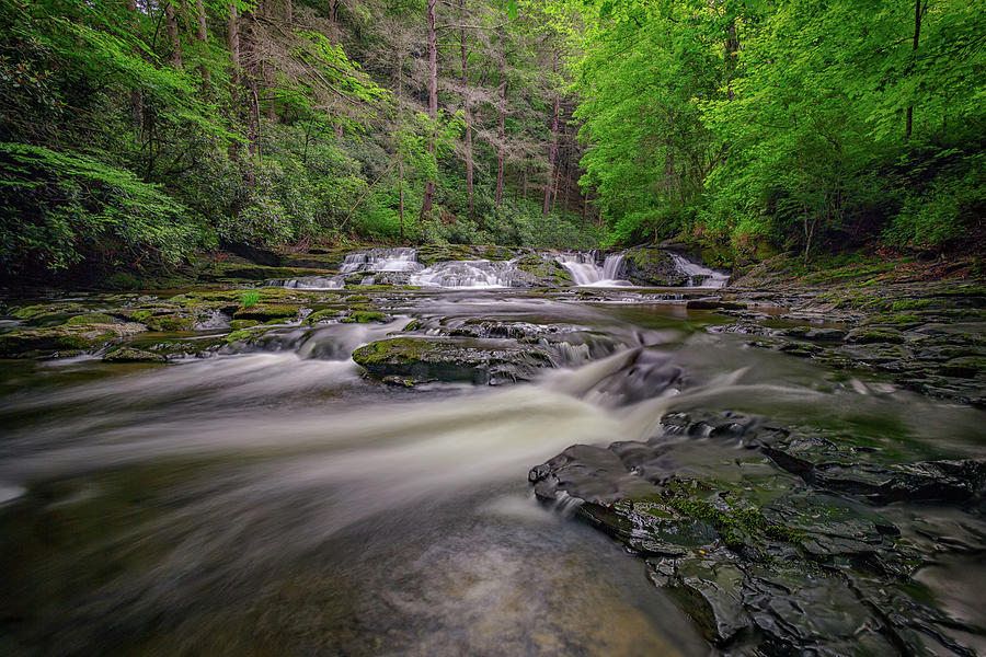 Waterfall Photograph - Dingmans Creek III by Rick Berk