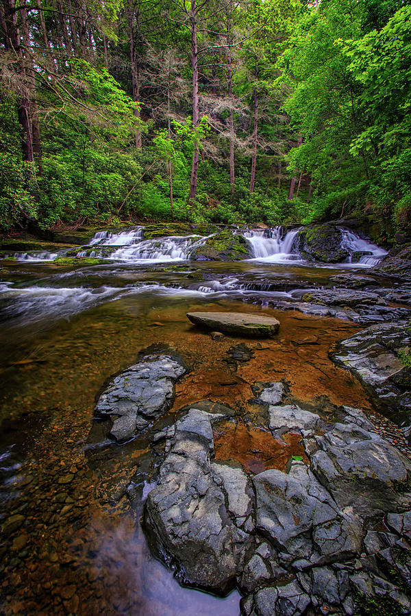 Waterfall Photograph - Dingmans Creek by Rick Berk