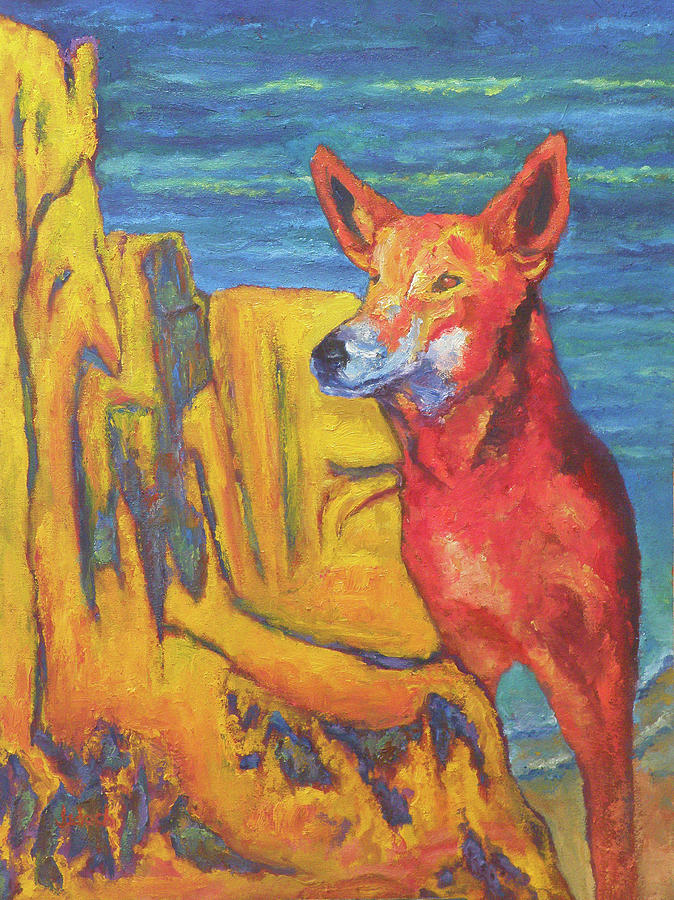 Dingo Painting by Michael Jadach | Fine Art America