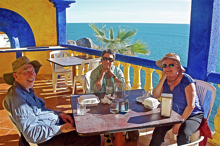 Dining at Cerro Capitan in Puerto Penasco in Sonora-Mexico Photograph by Ruth Hager