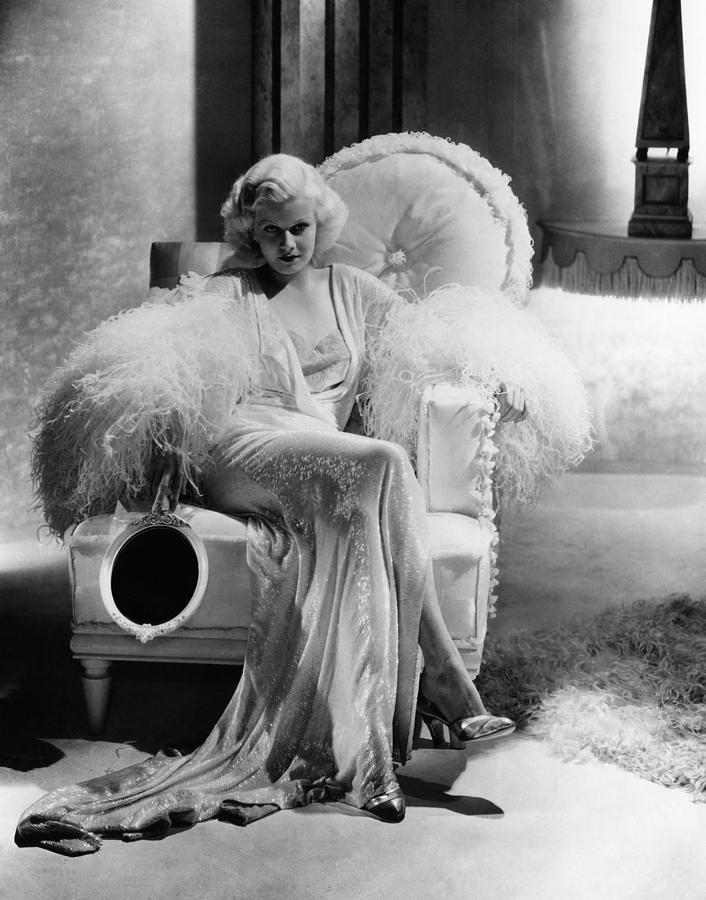 Dinner At Eight, Jean Harlow Photograph by Everett | Fine Art America