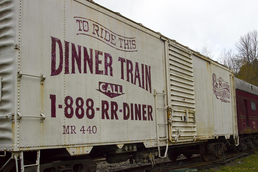 Dinner Train Photograph by Cathy Anderson