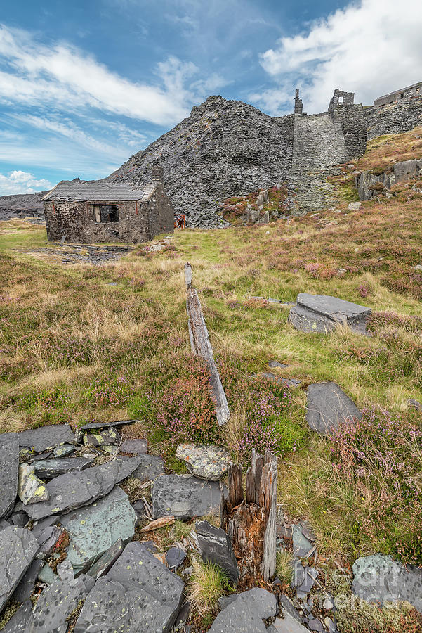 Snowdonia National Park Photograph - Dinorwic Quarry Ruins by Adrian Evans