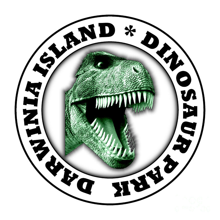 Dinosaur Park Digital Art by Gaspar Avila