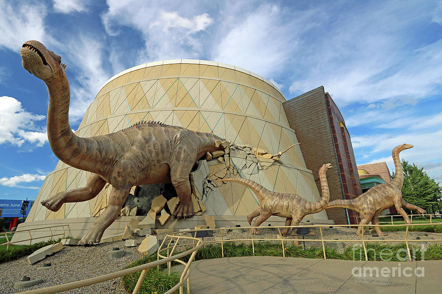 Dinosaurs invade Indianapolis Photograph by Steve Gass