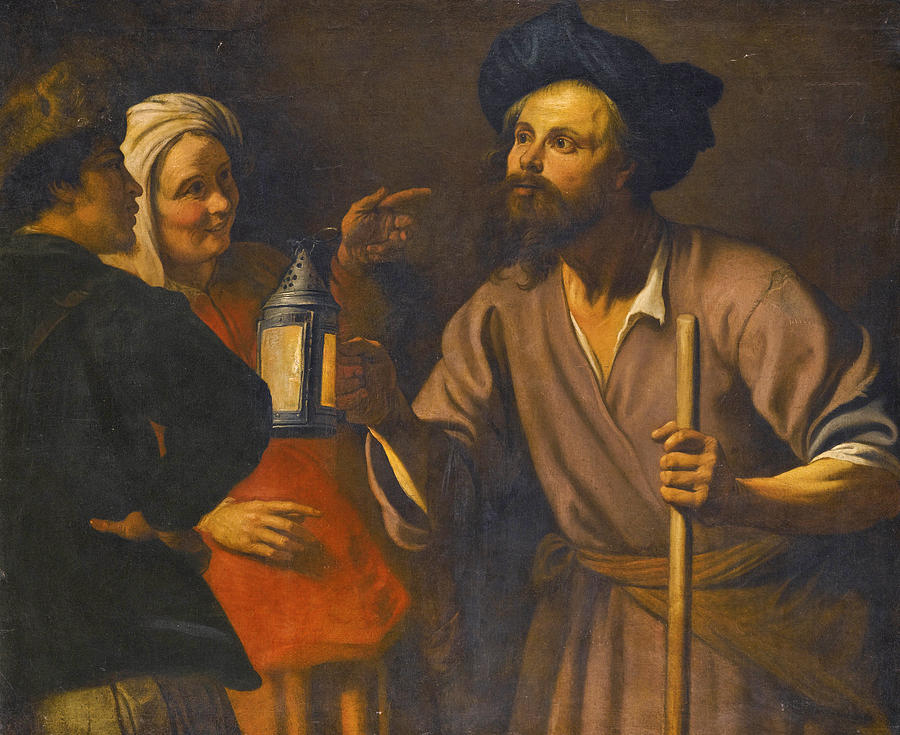 Diogenes in Search of an Honest Man Painting by Amsterdam School
