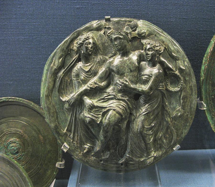 Dionysos With Maenads Photograph